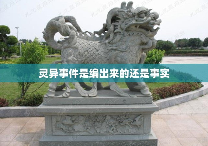 灵异事件是编出来的还是事实 灵异事件是编出来的还是事实