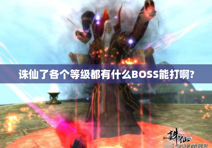 诛仙了各个等级都有什么BOSS能打啊?