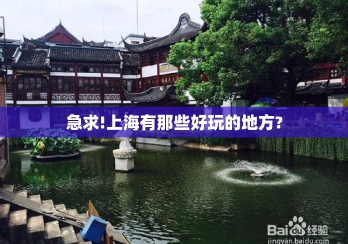急求!上海有那些好玩的地方?