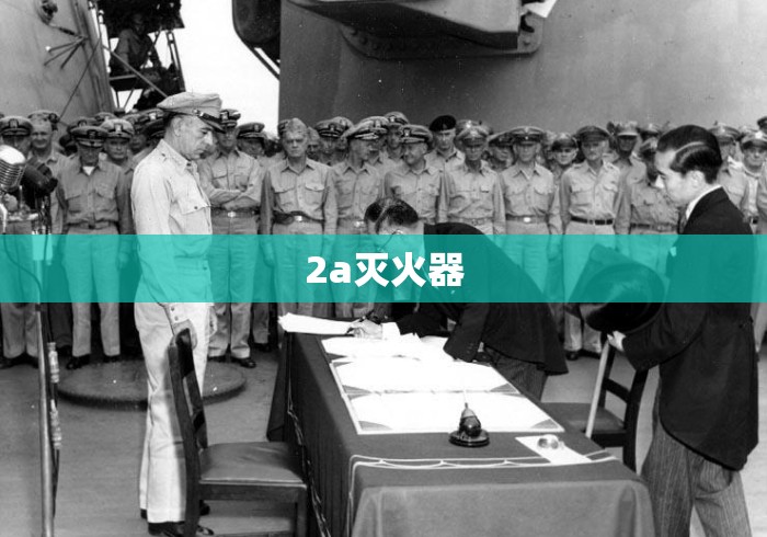 2a灭火器