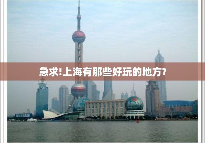 急求!上海有那些好玩的地方? 急求!上海有那些好玩的地方?