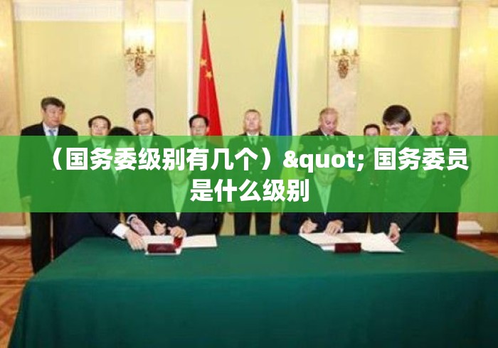 （国务委级别有几个）" 国务委员是什么级别
