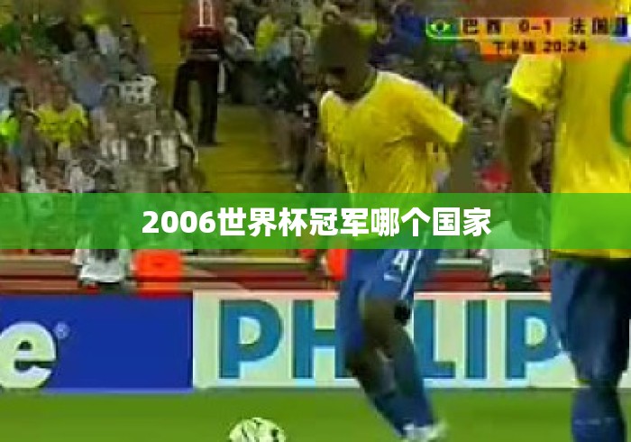 2006世界杯冠军哪个国家