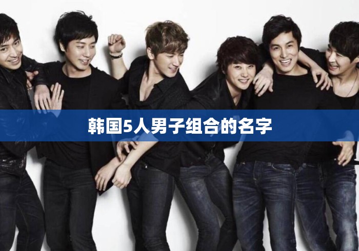 韩国5人男子组合的名字，请问您需要我根据哪段内容生成标题？您提到我提供给你的内容，但当前消息中只有韩国5人男子组合的名字这一句，没有其他可供提炼标题的正文内容。请把具体内容发给我。