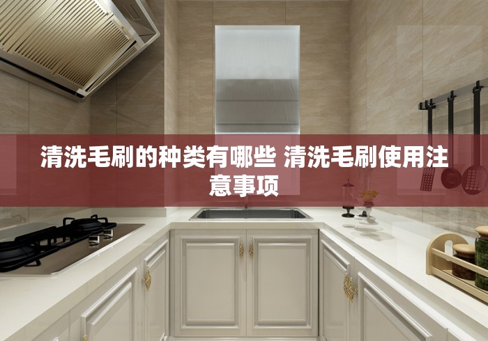 清洗毛刷的种类有哪些 清洗毛刷使用注意事项