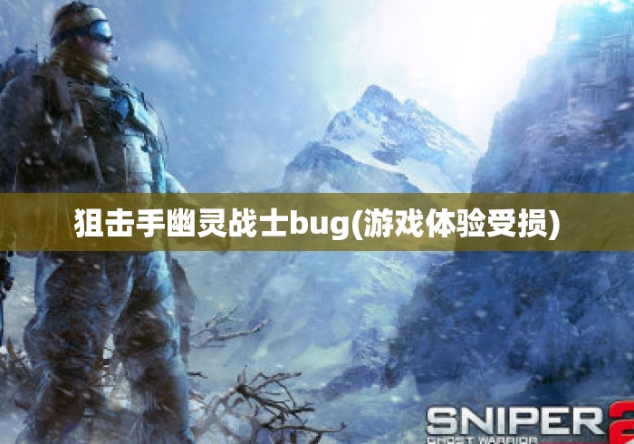 狙击手幽灵战士bug(游戏体验受损) 狙击手幽灵战士bug(游戏体验受损)