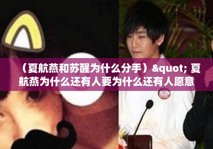 （夏航燕和苏醒为什么分手）" 夏航燕为什么还有人要为什么还有人愿意娶她