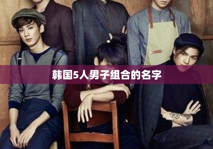 韩国5人男子组合的名字 韩国5人男子组合的名字