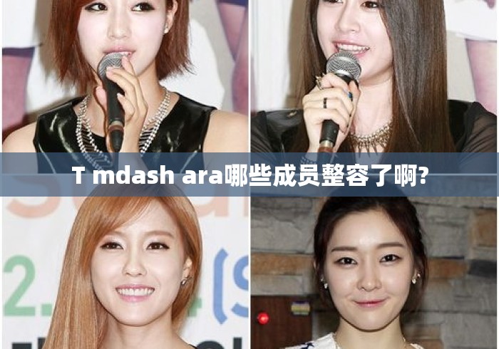 T mdash ara哪些成员整容了啊?
