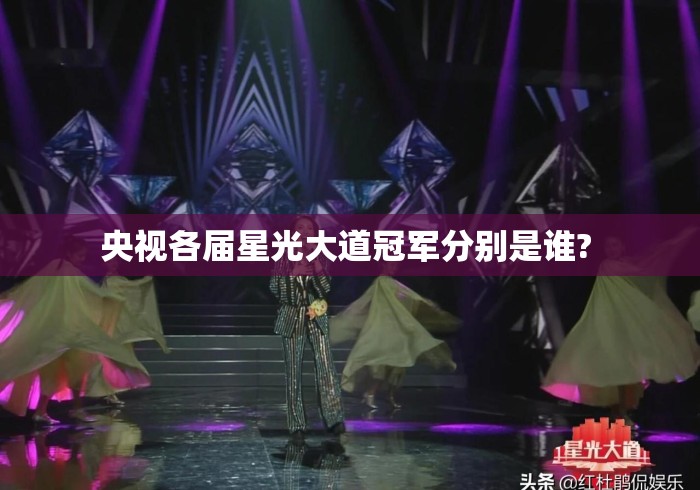 央视各届星光大道冠军分别是谁? 