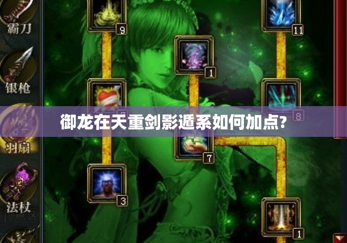 御龙在天重剑影遁系如何加点?