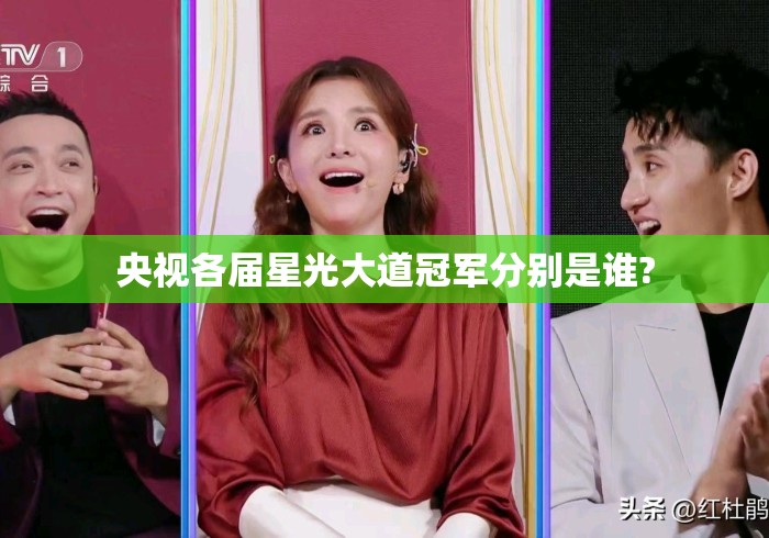 央视各届星光大道冠军分别是谁?
