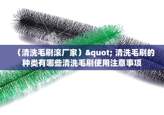 (清洗毛刷滚厂家)" 清洗毛刷的种类有哪些清洗毛刷使用注意事项 (清洗毛刷滚厂家)" 清洗毛刷的种类有哪些清洗毛刷使用注意事项