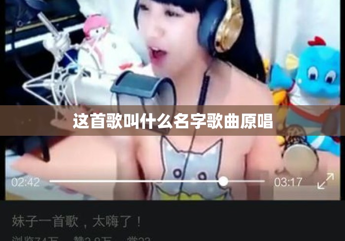 这首歌叫什么名字歌曲原唱 这首歌叫什么名字歌曲原唱