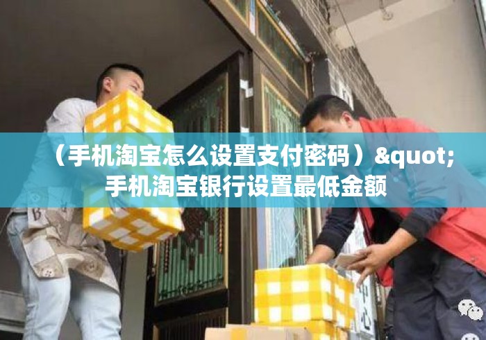 (手机淘宝怎么设置支付密码)" 手机淘宝银行设置最低金额 (手机淘宝怎么设置支付密码)" 手机淘宝银行设置最低金额
