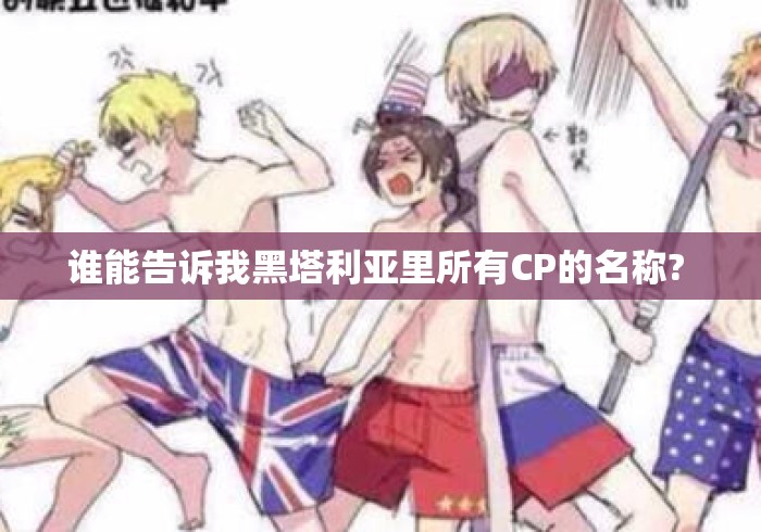 谁能告诉我黑塔利亚里所有CP的名称? 
