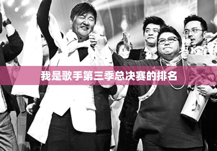 我是歌手第三季总决赛的排名