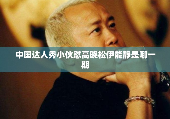 中国达人秀小伙怼高晓松伊能静是哪一期
