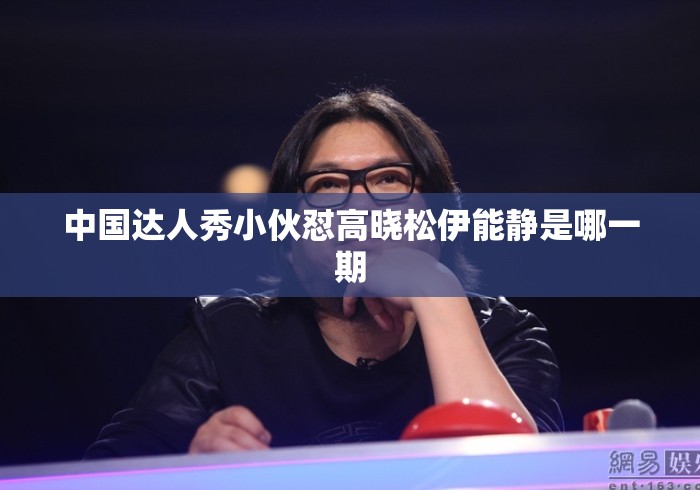 中国达人秀小伙怼高晓松伊能静是哪一期