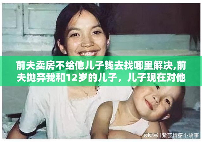 前夫卖房不给他儿子钱去找哪里解决,前夫抛弃我和12岁的儿子,儿子现在对他不理不采,前夫的心理... 前夫卖房不给他儿子钱去找哪里解决,前夫抛弃我和12岁的儿子,儿子现在对他不理不采,前夫的心理...