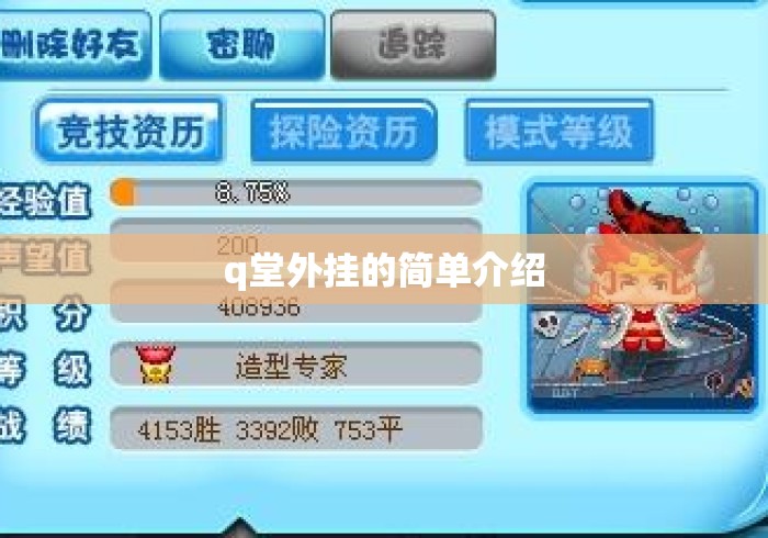 q堂外挂的简单介绍