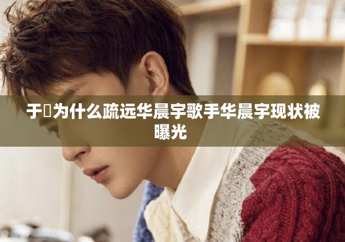 于湉为什么疏远华晨宇歌手华晨宇现状被曝光 